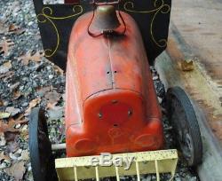 Vintage Casey Jones No. 9 Peddle Car/train Great Graphics Pick Up Only