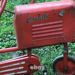 Vintage Castelli Pedal Tractor