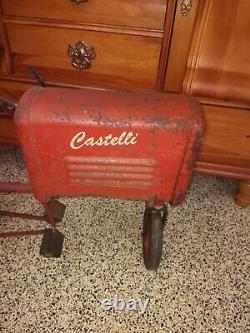 Vintage Castelli Pedal Tractor