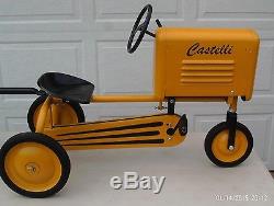 Vintage Castelli Pedal Tractor And Trailer