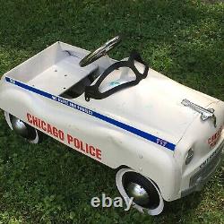 Vintage Chicago Police Pedal Car