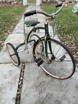Vintage Child Sized Tricycle Hard Rubber Tires