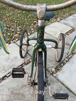 Vintage Child Sized Tricycle Hard Rubber Tires