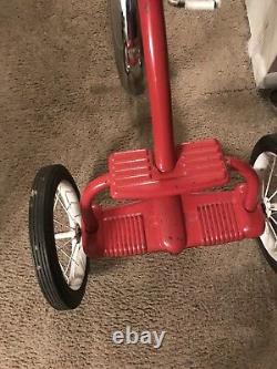 Vintage Child's Amc 1960s Big Wheel Tricycle