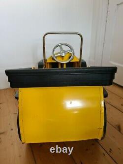 Vintage Children's Classic Harry Pedal Car Yellow Great Gizmos Brum