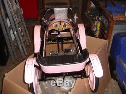 Vintage Children's Ford Model T Roadster In Pink New Pedal Car