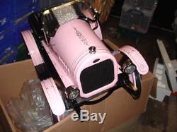 Vintage Children's Ford Model T Roadster In Pink New Pedal Car