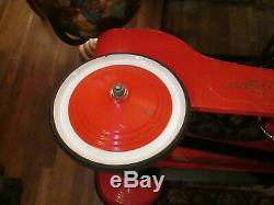 Vintage Children's Steel Jalopy A & P Advertising Pedal Car Great Condition