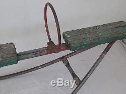 Vintage Childs Teeter Totter Seesaw