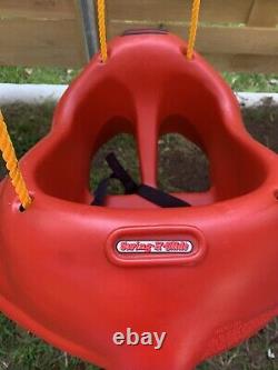 Vintage Clifford The Big Red Dog Swing! Swing Set Child Swing n Slide Look