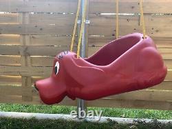 Vintage Clifford The Big Red Dog Swing! Swing Set Child Swing n Slide Look