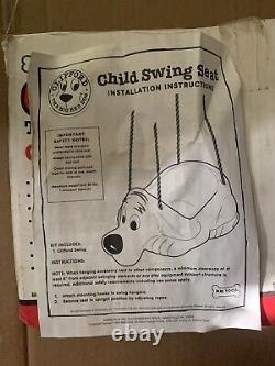 Vintage Clifford The Big Red Dog Swing! Swing Set Child Swing n Slide Look