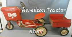 Vintage, Collectible Hamilton Pedal Tractor & Trailor