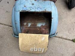 Vintage Collector Amusement Ride Austin J40 Pedal Car