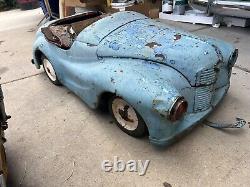 Vintage Collector Amusement Ride Austin J40 Pedal Car