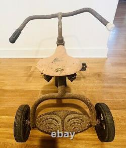 Vintage Colson Tricycle Unrestored 1940s Clipper Wheels Elyria USA