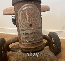 Vintage Colson Tricycle Unrestored 1940s Clipper Wheels Elyria USA