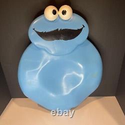 Vintage Cookie Monster Muppets Inc. CBS Toys Crawl Along. Amazing Piece! Works