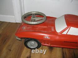 Vintage Corvette Sting Ray 427 Turbo Jet Dealer Promo Kiddie Ride-On Toy Car