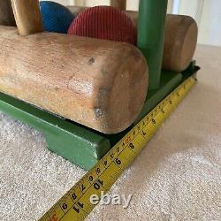 Vintage Croquet Set Outdoor Games Family