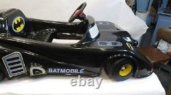 Vintage DC Comic Battery Operated Kids Ride On Batmobile NEW Battery & Charger