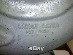 Vintage Dolphin Spring Ride on / Rider Saddle Mates Cast Aluminum