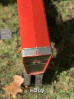Vintage ERTL ride-on pedal tractor, trailer hitch. All original paint & parts