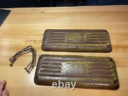 Vintage Early 1900's Metal Swing Seats (2)