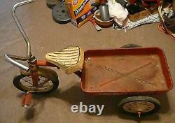 Vintage Early 1940-1950's Original Garton Delivery Cycle Ride-On Tricycle