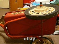 Vintage Early 1940-1950's Original Garton Delivery Cycle Ride-On Tricycle