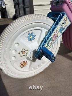 Vintage Empire Big Wheel Power Puff Pink, Flowers Made In USA