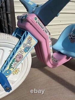 Vintage Empire Big Wheel Power Puff Pink, Flowers Made In USA