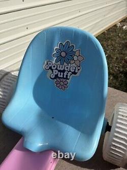 Vintage Empire Big Wheel Power Puff Pink, Flowers Made In USA