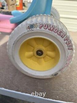 Vintage Empire Big Wheel Power Puff Pink, Flowers Made In USA