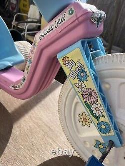 Vintage Empire Big Wheel Power Puff Pink, Flowers Made In USA