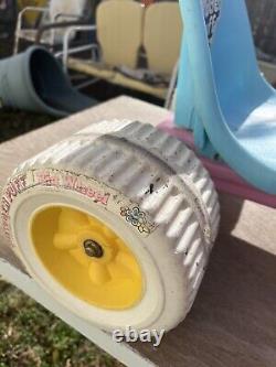 Vintage Empire Big Wheel Power Puff Pink, Flowers Made In USA