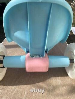 Vintage Empire Big Wheel Power Puff Pink, Flowers Made In USA