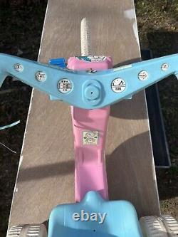 Vintage Empire Big Wheel Power Puff Pink, Flowers Made In USA