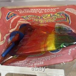 Vintage Enchanted Kites Rainbow Dragon Lite 25' Tail Made In USA