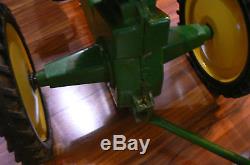 Vintage Ertl 520 John Deere Pedal Tractor With Trailer Used MADE USA WILL SHIP
