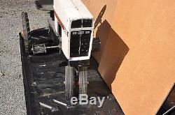 Vintage Ertl Case White and Black Pedal Tractor