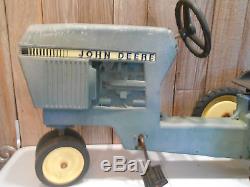 Vintage Ertl John Deere Cast Aluminum Pedal Tractor Model 520