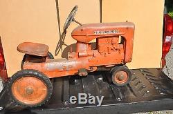 Vintage Eska Allis Chalmers CA Pedal Tractor