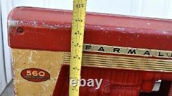 Vintage Eska Farmall 560 Pedal Tractor