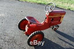 Vintage Eska Farmall Pedal Car Tractor