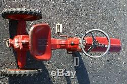 Vintage Eska Farmall Pedal Car Tractor