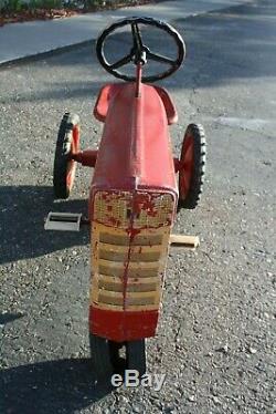 Vintage Eska Farmall Pedal Car Tractor