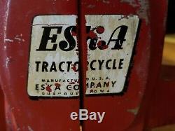 Vintage Eska Farmall Pedal Car Tractor