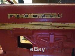 Vintage Eska Farmall Pedal Car Tractor