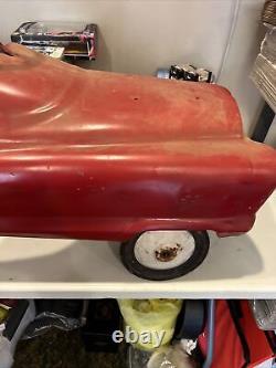 Vintage FULL SIZE Pedal Car GARTON 1960s Fire Department Bare Bones